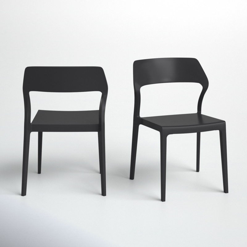 Farrah Stacking Patio Dining Side Chair