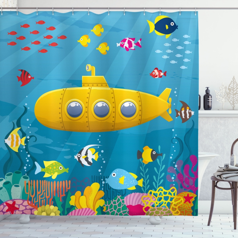 Felecia Shower Curtain with Hooks Included