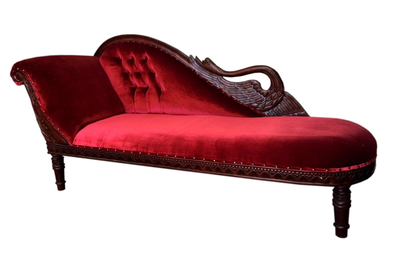 Felice Velvet Chaise Lounge
