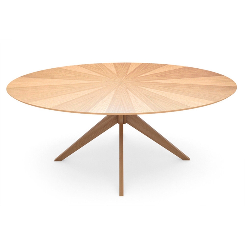 Fenway 70.5" Pedestal Dining Table