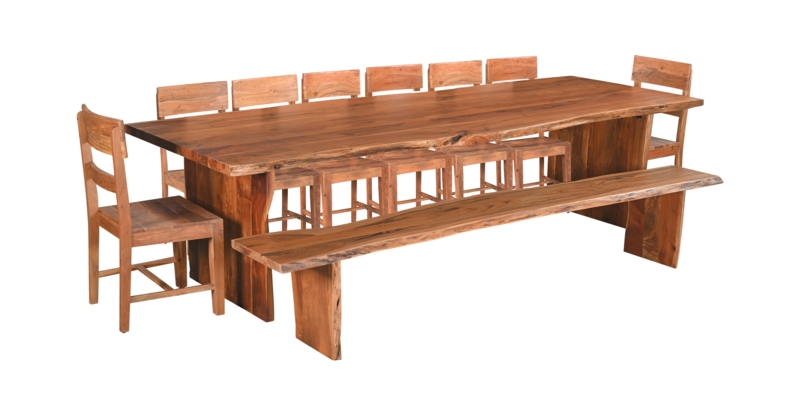 Finneytown 10 - Piece Solid Wood Double Pedestal Dining Set