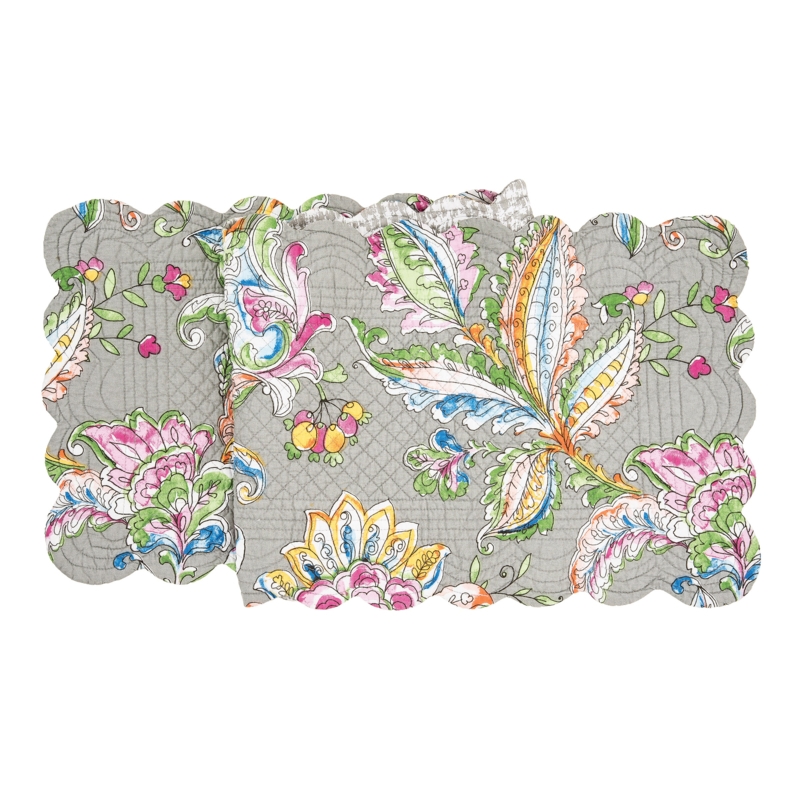 Gardner Rectangle Floral Cotton Table Runner