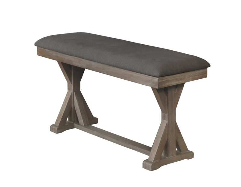 Gillian 24" Counterheight Upholstered Bench