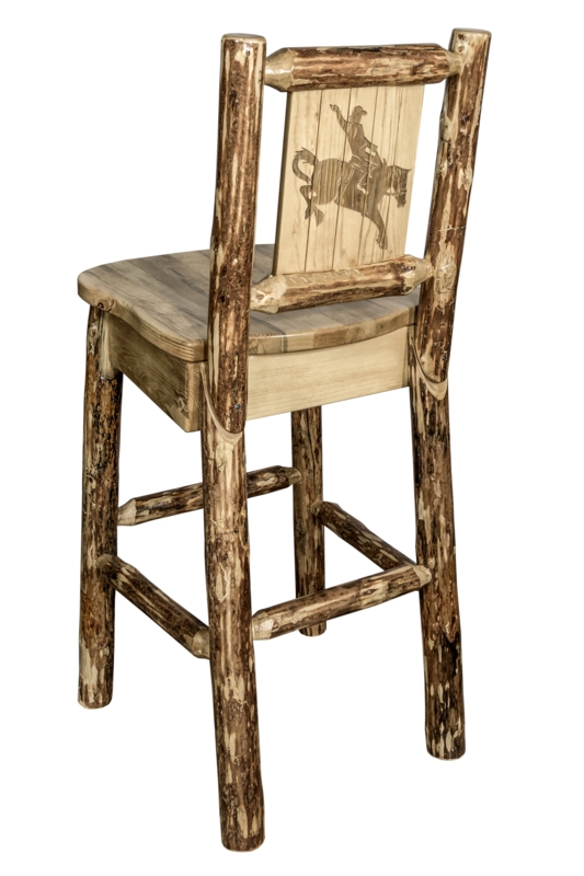 Glacier Country Collection 30" Bar Stool