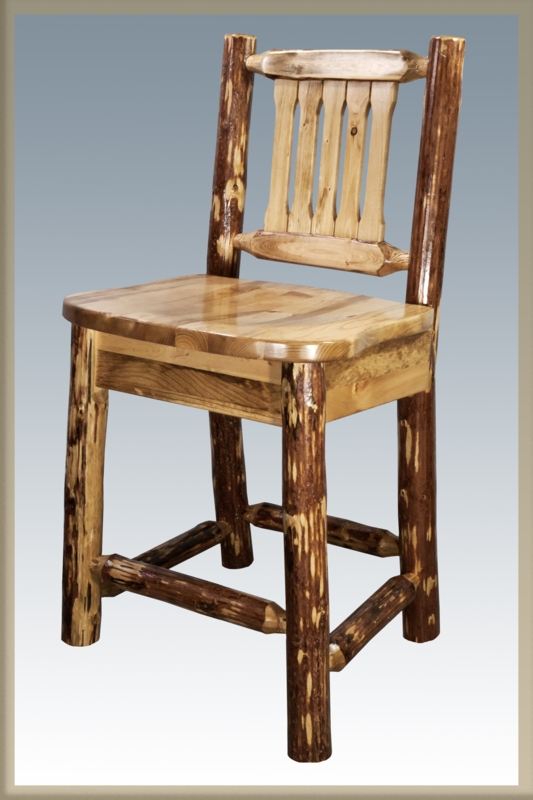 Glacier Country Collection Bar Stool