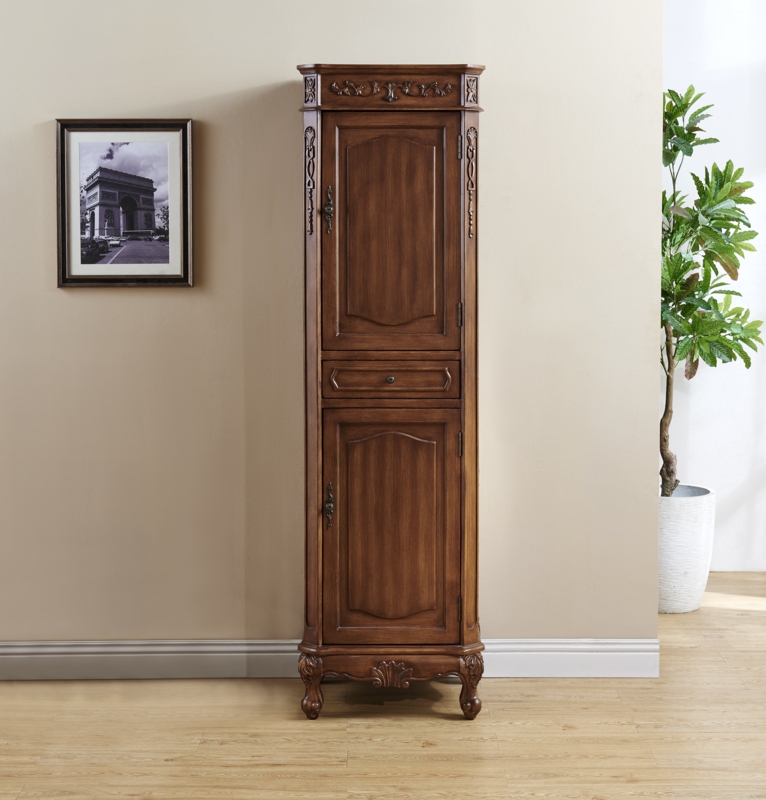 Gondola Freestanding Linen Cabinet