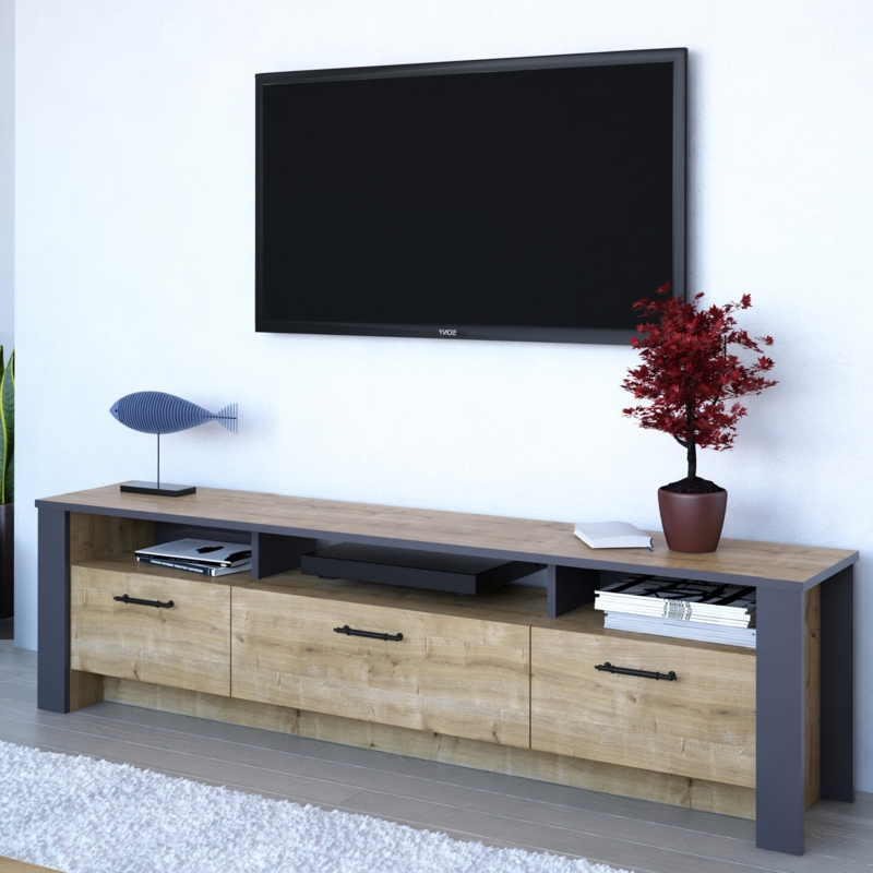 Halley 71'' Media Console