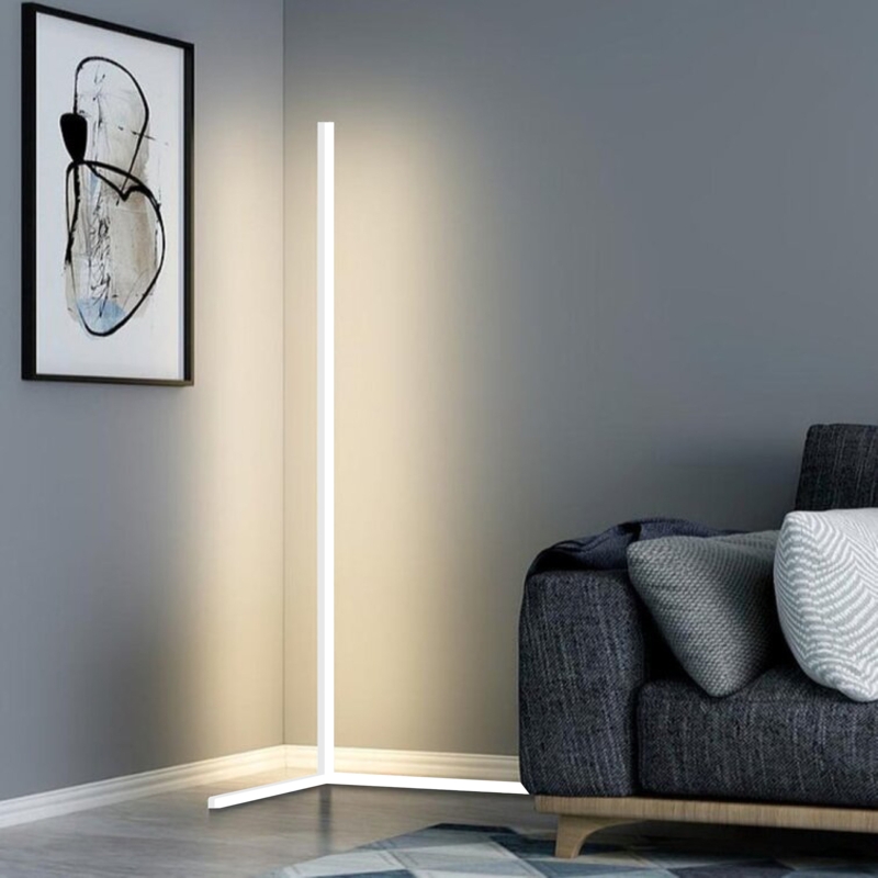 Hallur Corner Floor Lamp/Warm+ Cold White Dimmable