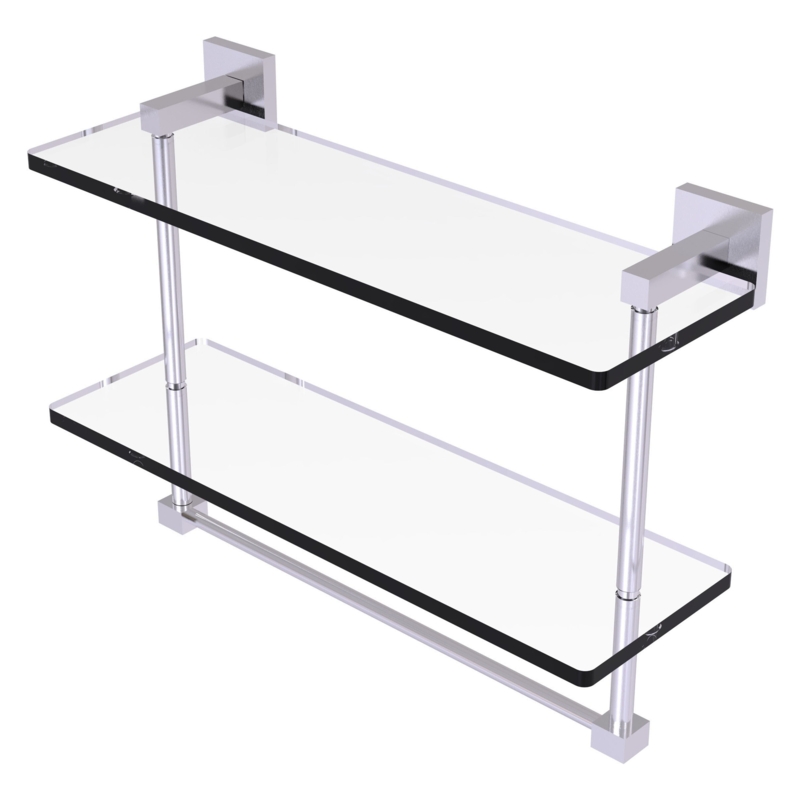 Haranu 2 Piece Tiered Shelf with Towel Bar