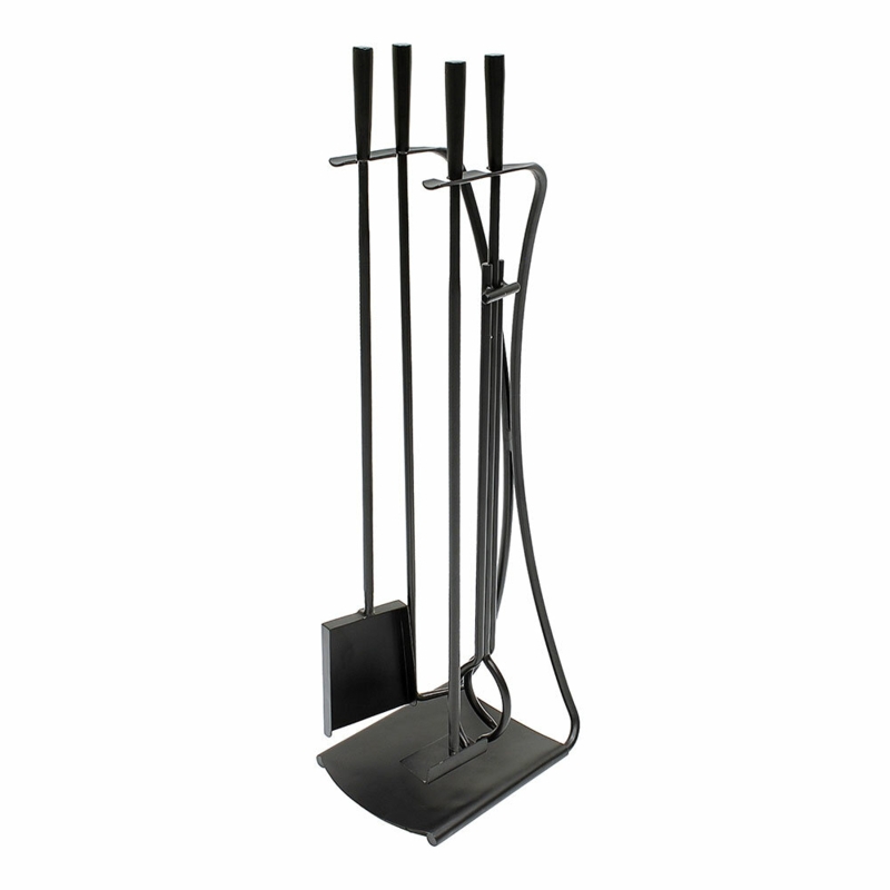 Haseeb 5 Piece Iron Fireplace Tool Set