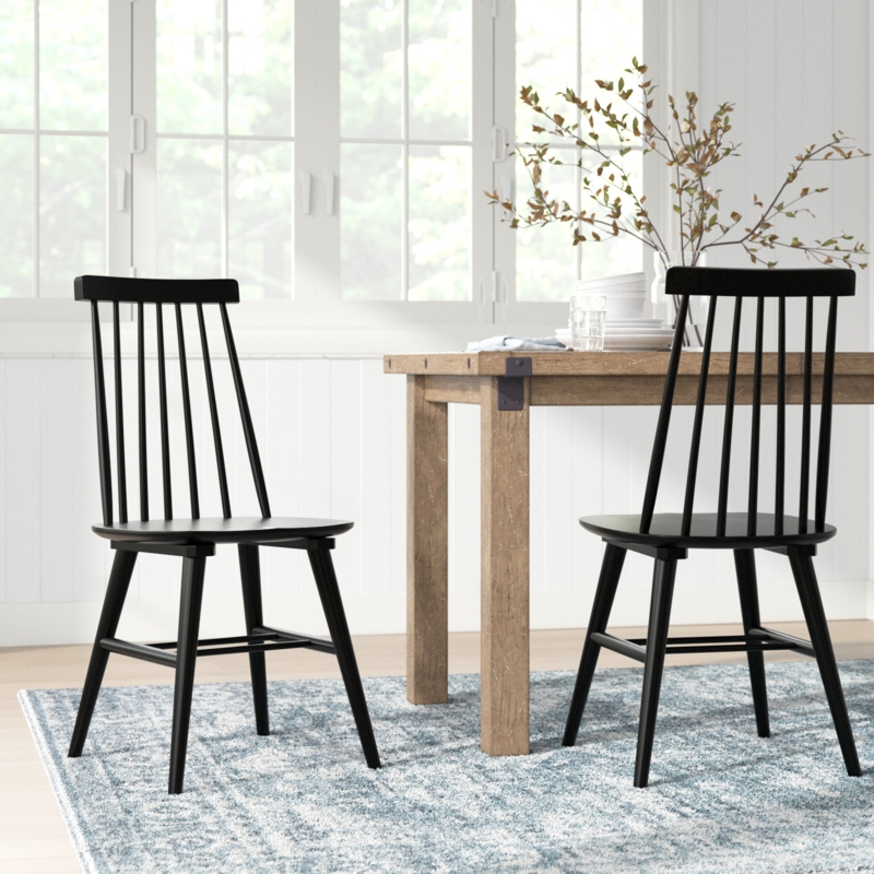 Hendrix Solid Wood Side Chair (Set of 2)