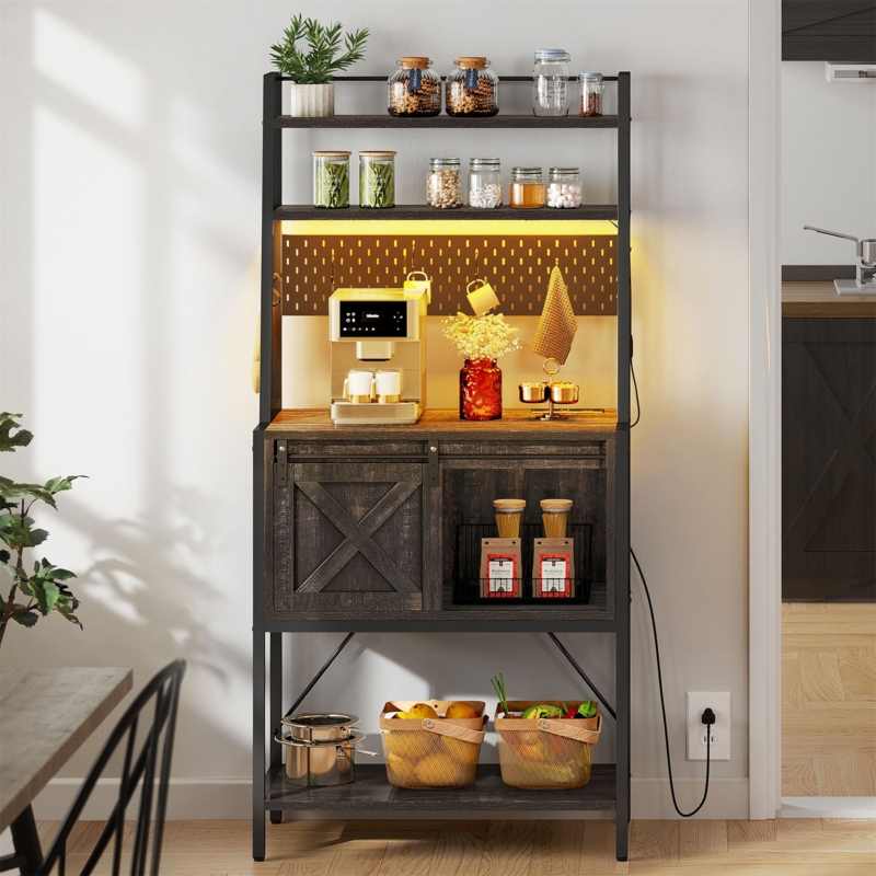 Hermelinde 31.5'' Iron Baker's Rack