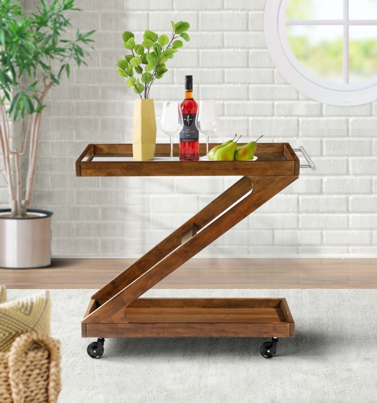 Jeidan Metal Bar Cart