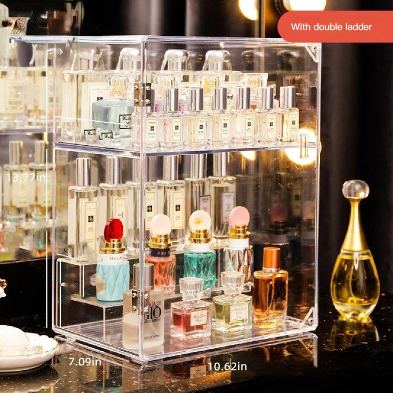Johnathin Plastic Makeup Organizer
