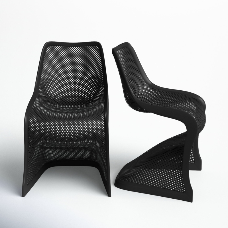 Jonas Outdoor Stacking Dining Side Chair