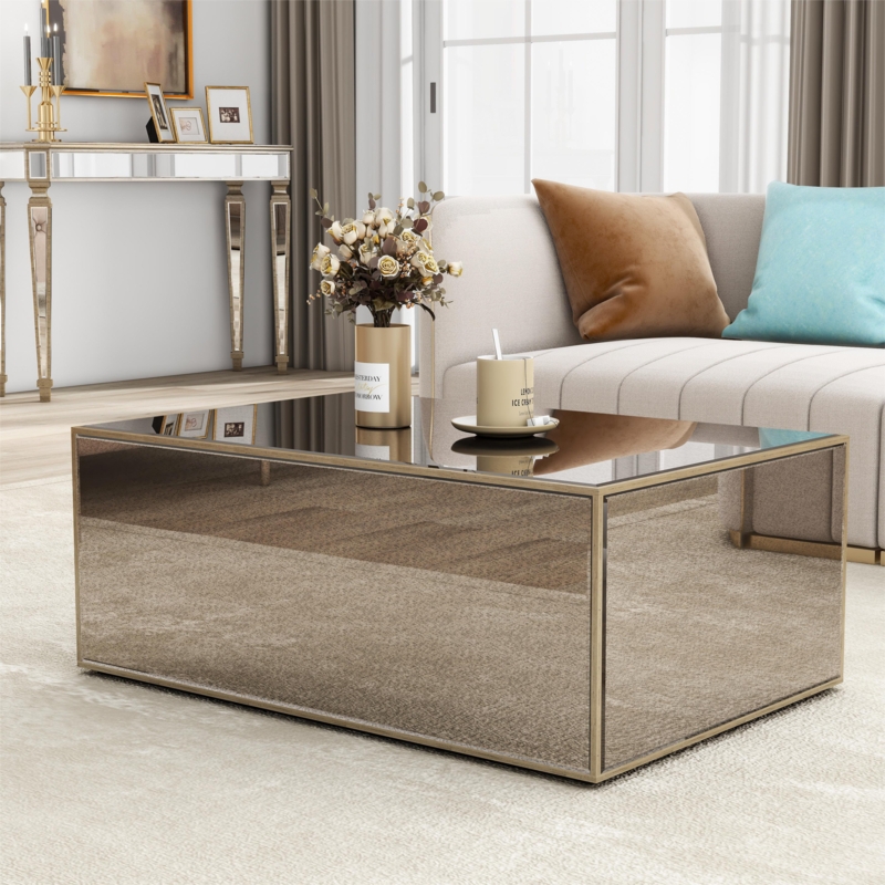 Antique Mirrored Coffee Tables