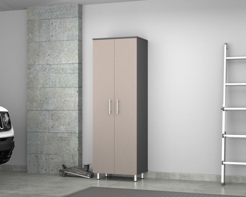Kaiyon Single Storage Cabinet ( 70.87'' H x 23.62'' W x 16.54'' D)