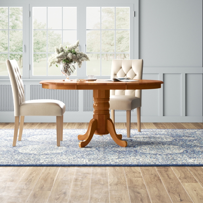Kaneshiro Extendable Solid Wood Dining Table