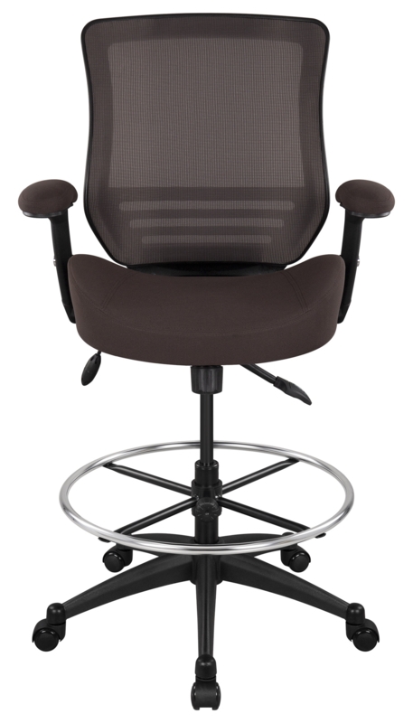 Kanisa Mesh Ergonomic Standing Desk Chair Drafting Chair Tall Office Chair 400lbs