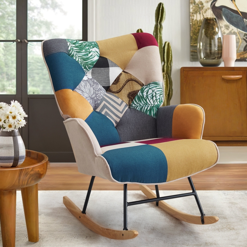 Katarena Solid Wood Rocking Chair