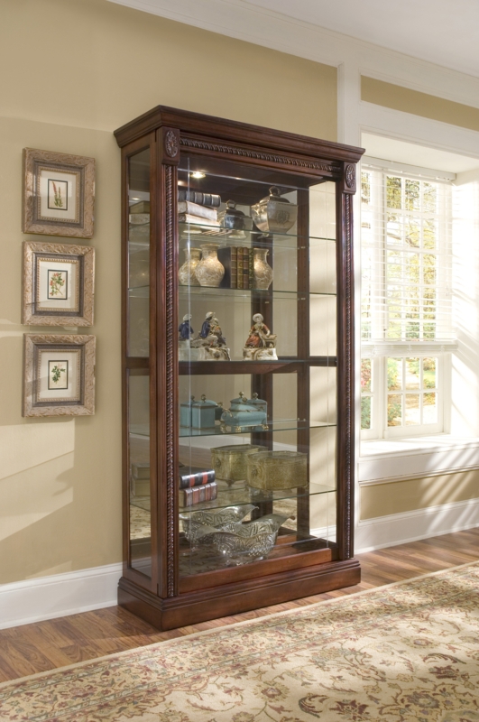 Keepsakes Lighted Curio Cabinet