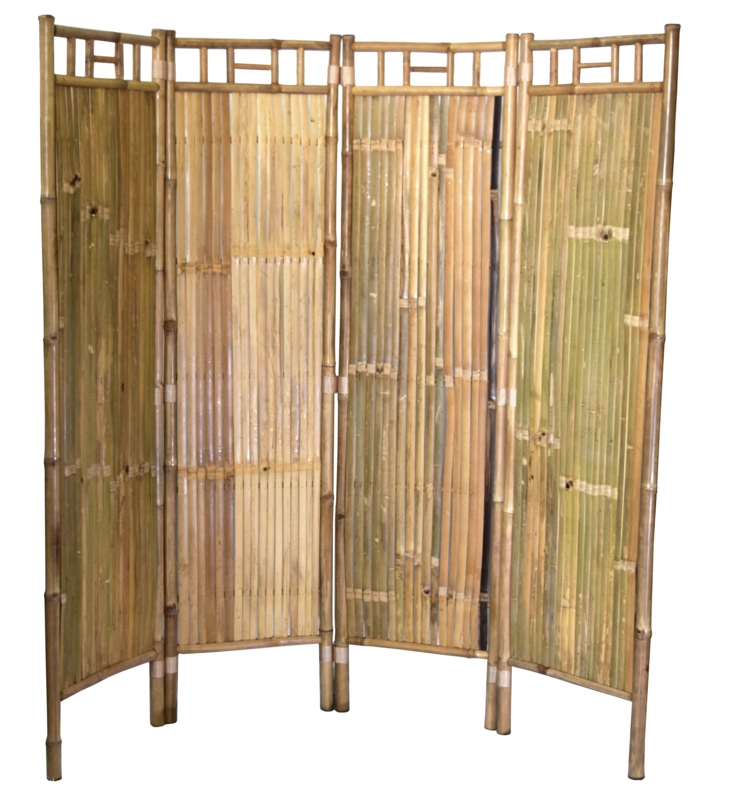 Kinde 64'' W x 63'' H 4 - Panel Folding Room Divider