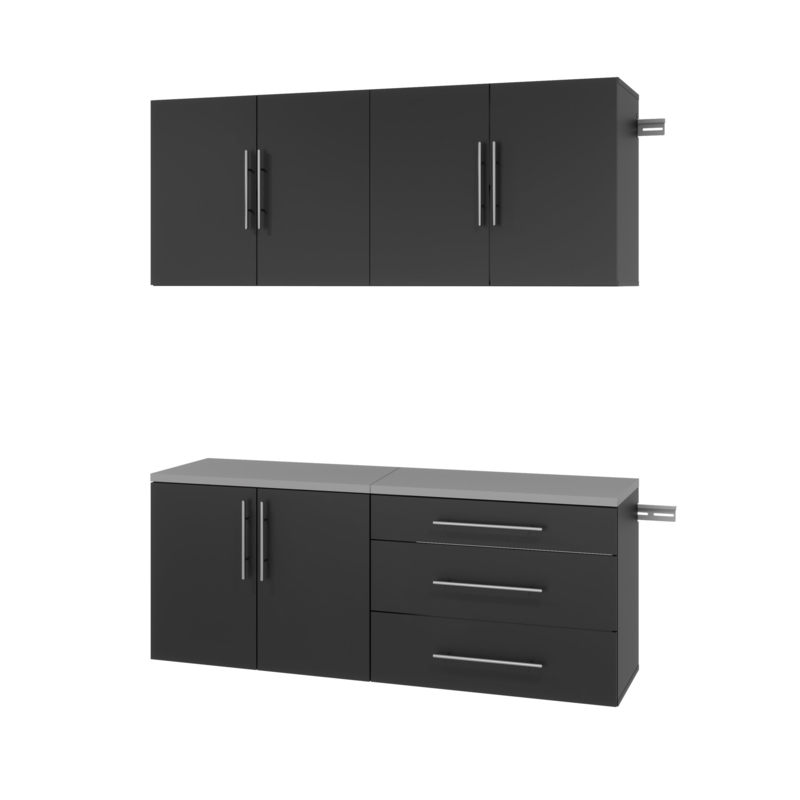 Kolling 4 Piece Manufactured Wood Storage System