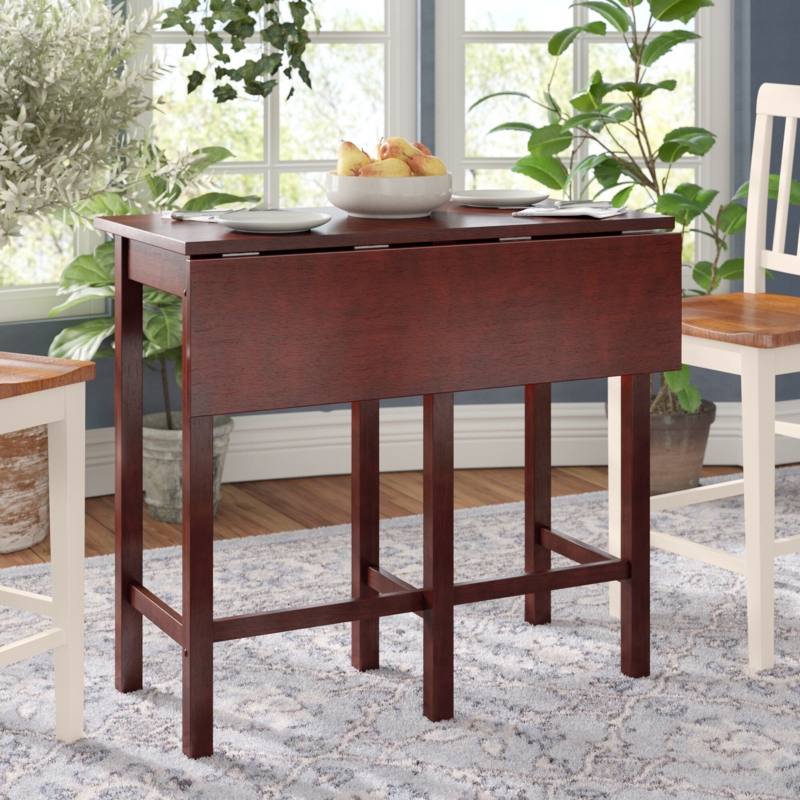 Lakiea Extendable Solid Wood Dining Table