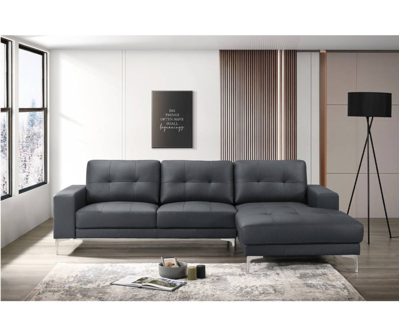 Laquiesha 2 - Piece Genuine Leather Sectional