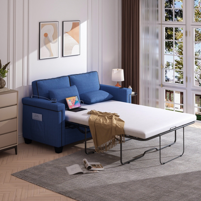 Latitude Run 2 In 1 Upholstered Sleeper Sofa