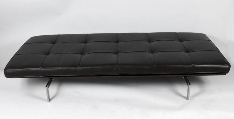 Leather Chaise Lounge