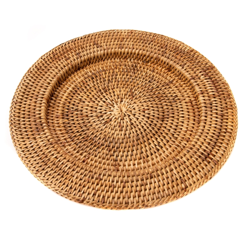 Lille Jute/Rattan, Rattan Charger