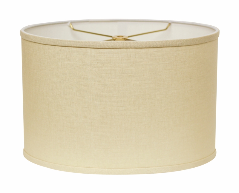 Linen Ellipse Lamp Shade