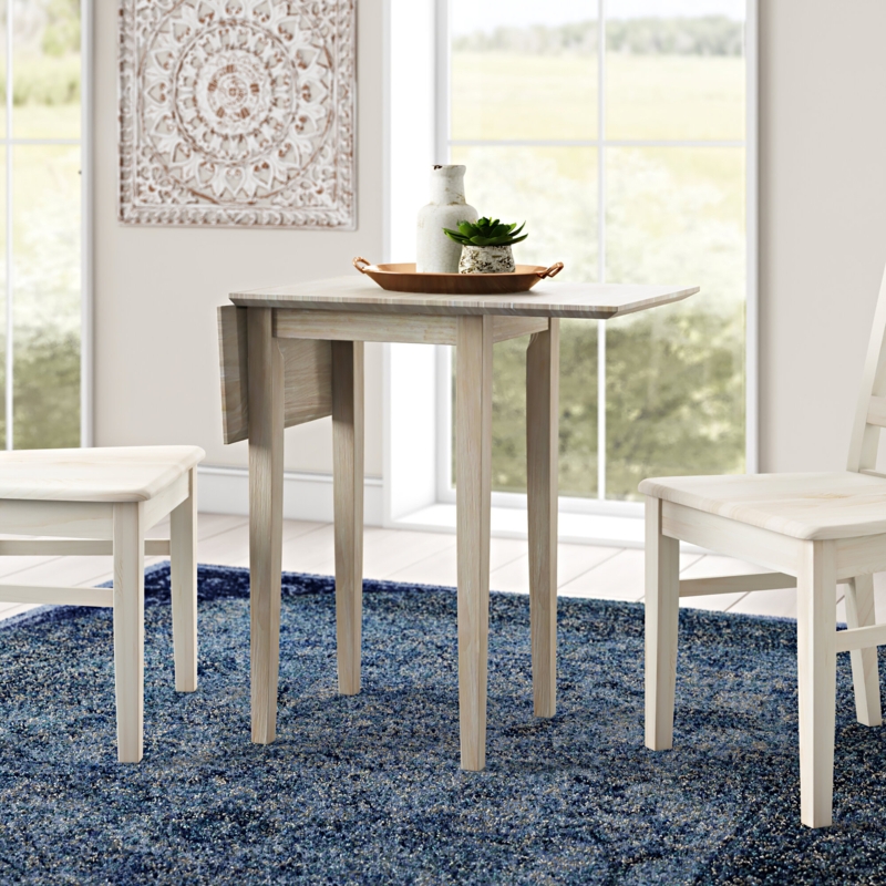 Lynn Extendable Drop Leaf Solid Wood Dining Table
