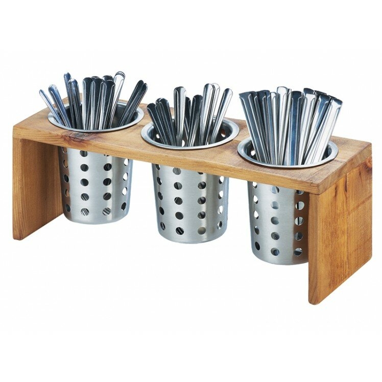 Madera Rectangle Utensil Crock