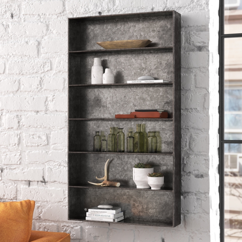 Madison 6 Piece Metal Tiered Shelf