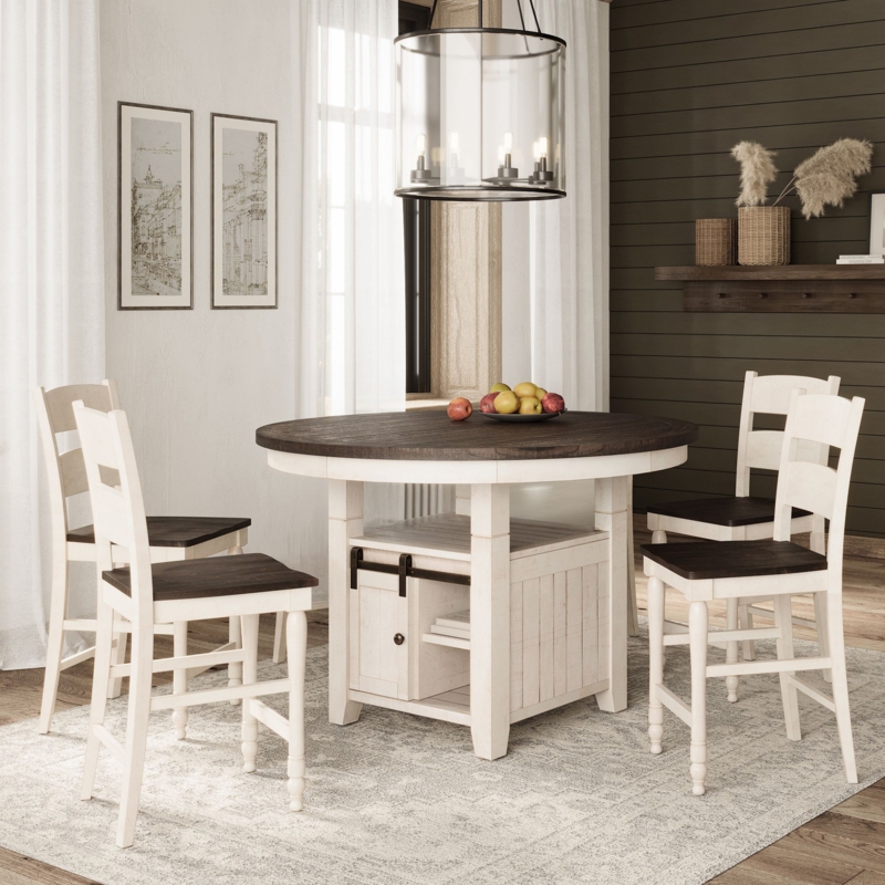 Madison County Solid Wood Dining Set