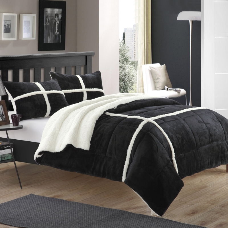 Mapleview Modern & Contemporary Striped Comforter Set