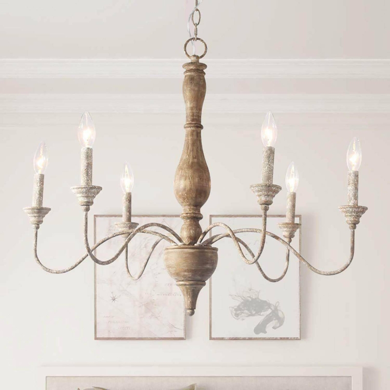 Marcus 6 - Light Dimmable Classic / Traditional Chandelier