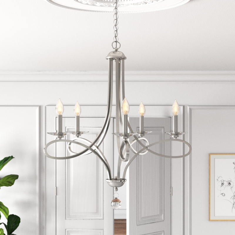 Marilyn 5 - Light Dimmable Classic / Traditional Chandelier