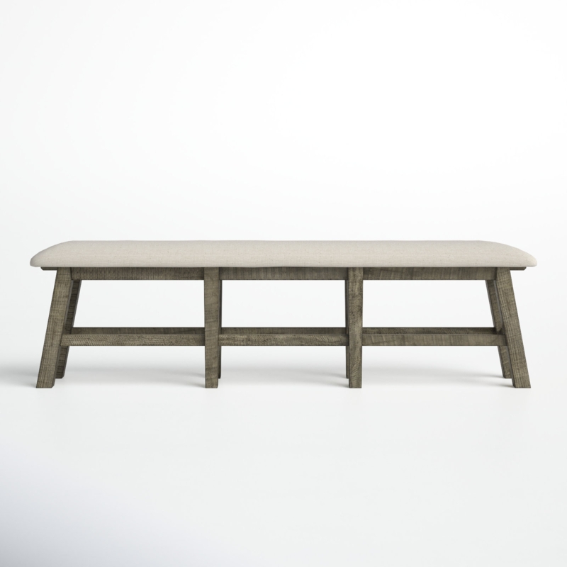 Maxine Polyester Upholstered Bench
