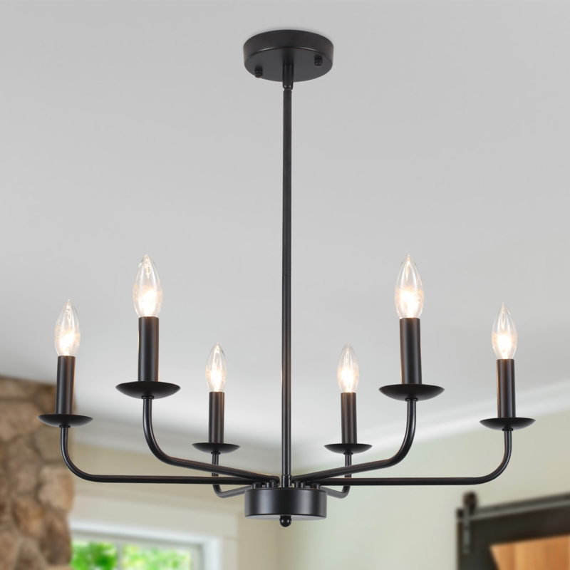 Mayani 6 - Light Dimmable Classic / Traditional Chandelier