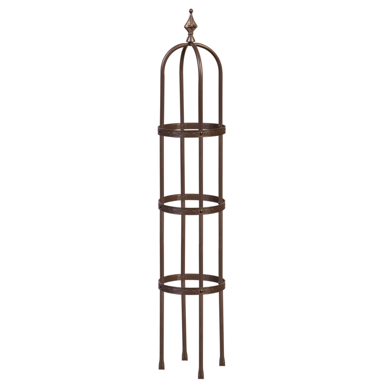 Meadville Metal Obelisk Planter
