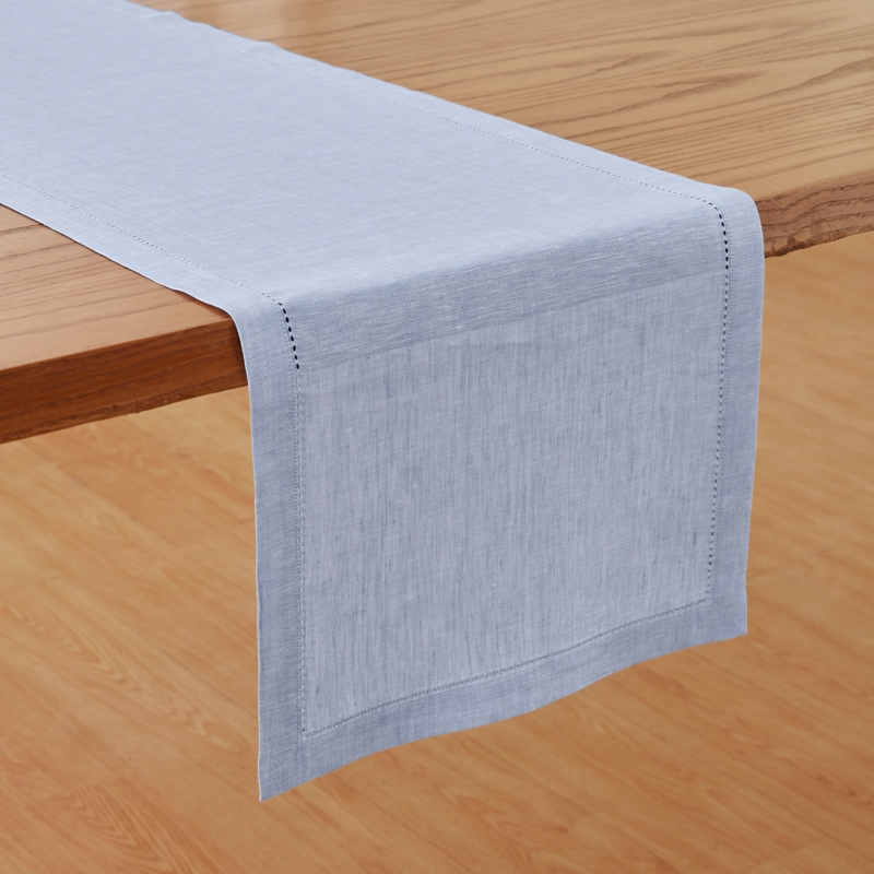 Milan Hemstitch - 100% Pure Linen Table Runner