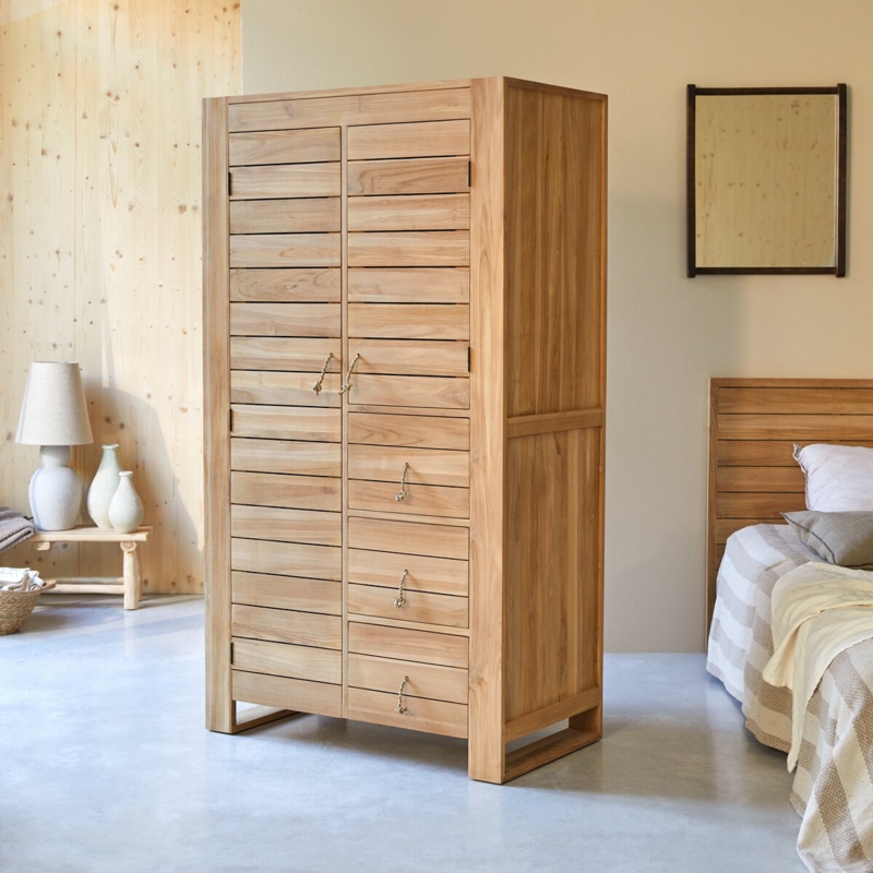 Minimalys Solid Wood Armoire