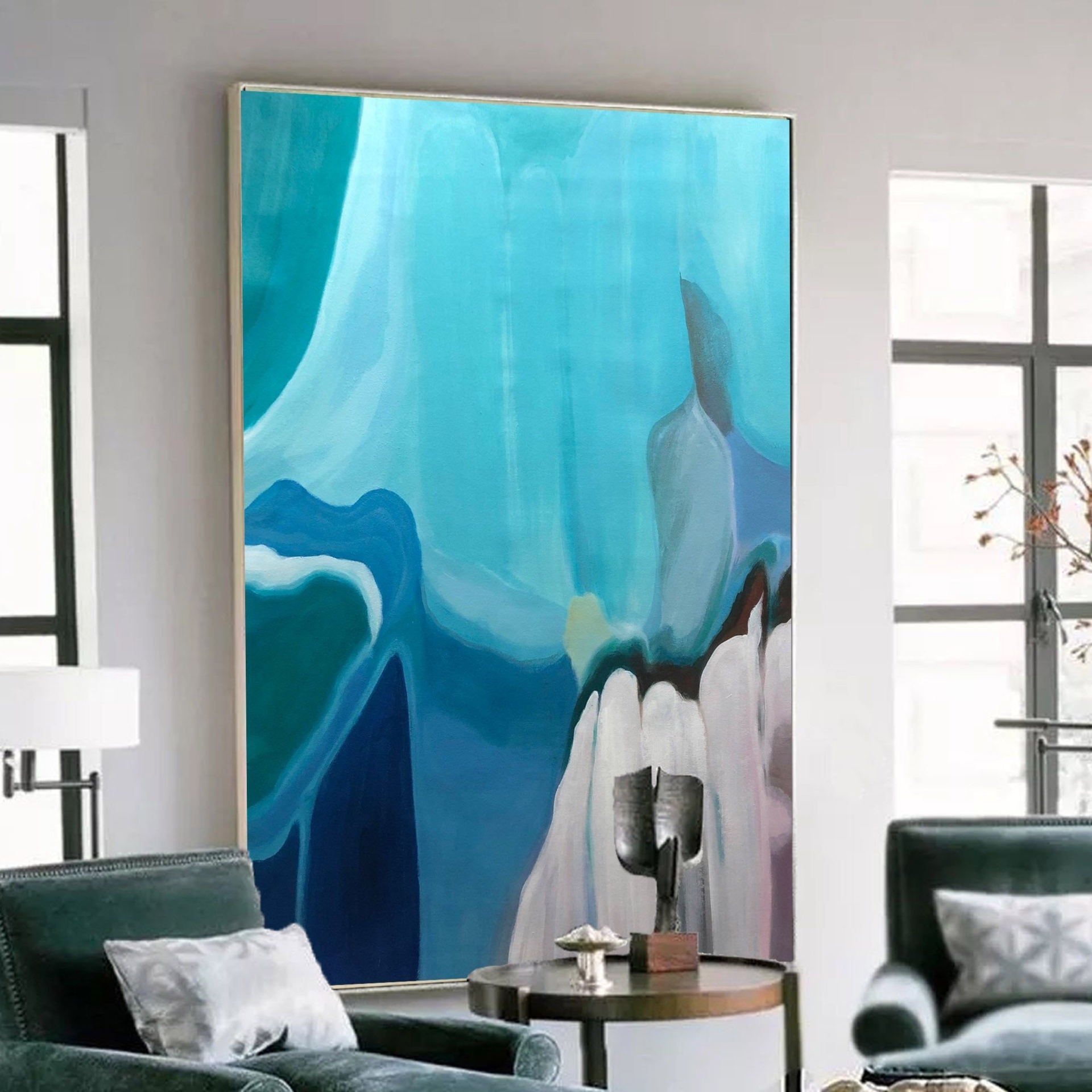 Modern art oil painting | Abstract art canvas paintings LA174 40"x60"(100x150cm)