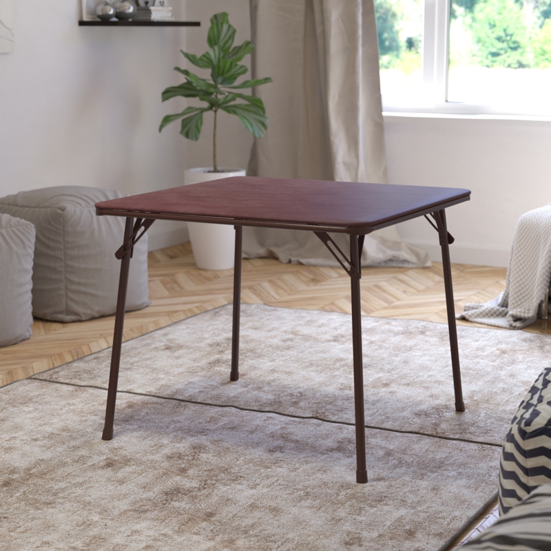 Monroe Lightweight Portable Folding Table with Collapsible Legs
