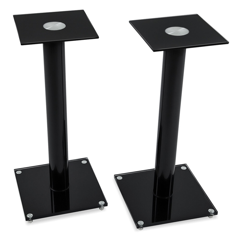 Mount-It! Speaker Floor Stands for Home Theaters and Entertainment Centers, 22 lb. Capacity (Set of 2)