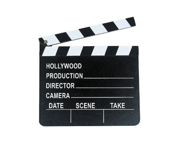 Movie Night Party Director's Clapboard - Movie Night Decor Hollywood Party Oscar Party Hollywood Birthday Movie Party Concessions Popcorn
