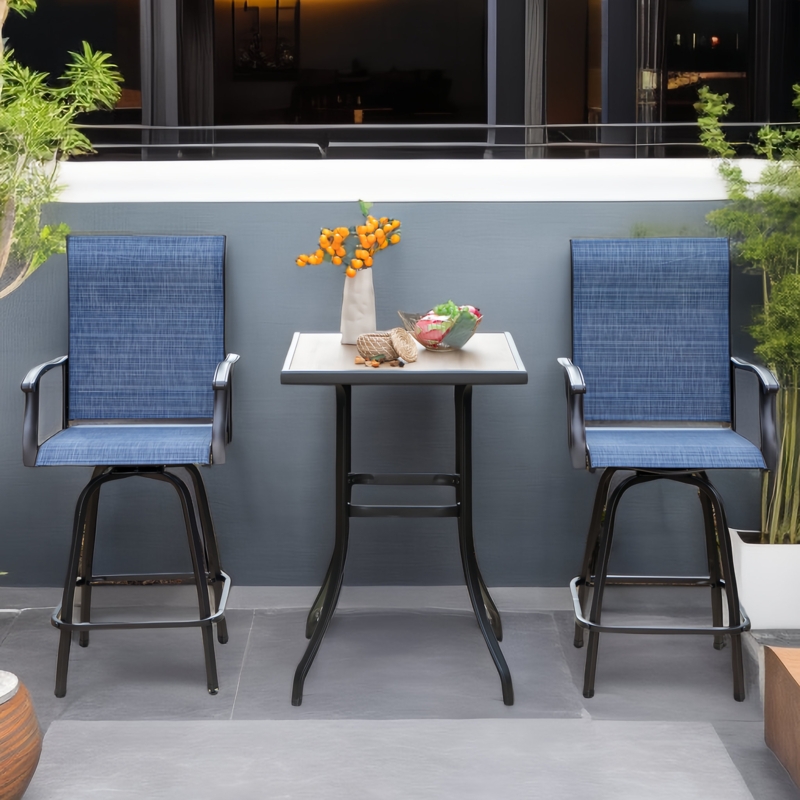 Naksh 2 - Person Square Outdoor Dining Set